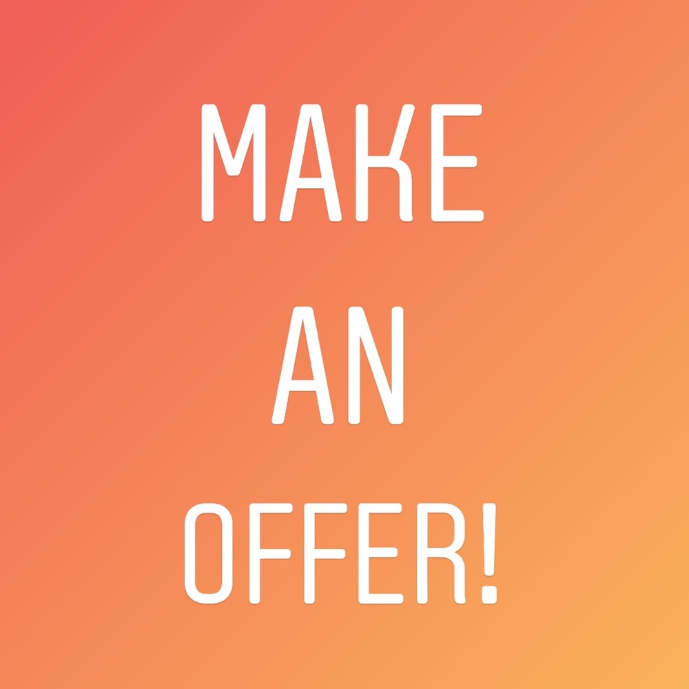 Make me an offer!